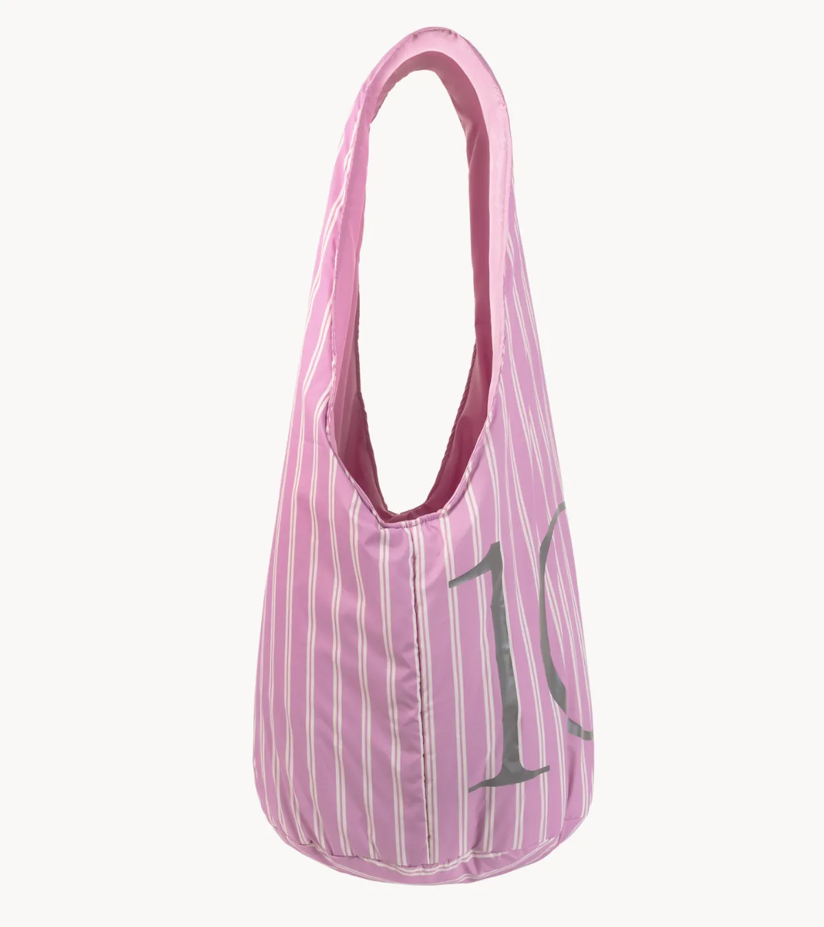 10DAYS Tas woven bag nylon stripes violet
