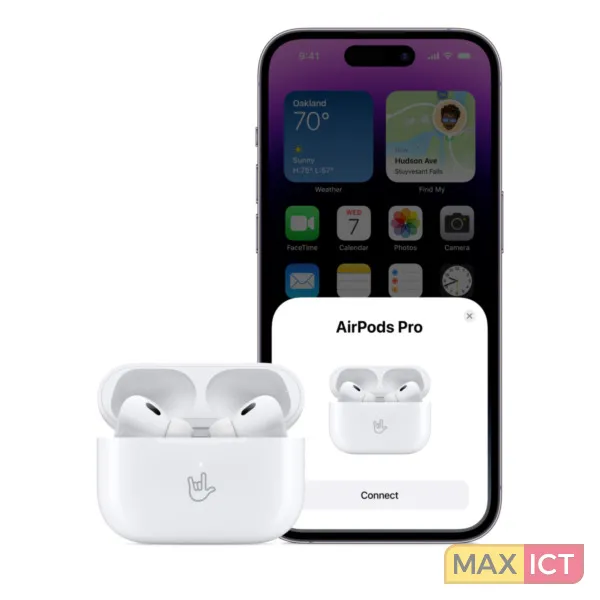 APPLE AIRPODS PRO (2ND GENERATION) HOOFDTELEFOON  INEAR  OPROEPEN/MUZIEK  BLUETOOTH  WIT