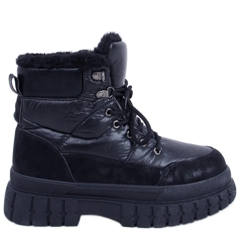 BM Renn Zwarte dames snowboots