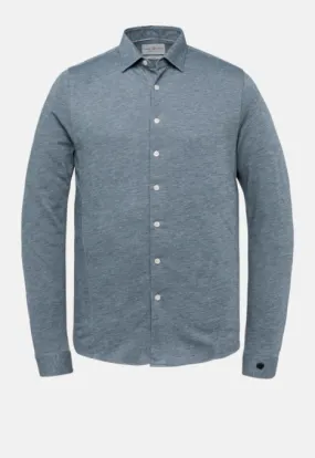 Cast Iron  Long Sleeve Jersey Pique Overhemd CSI2202201