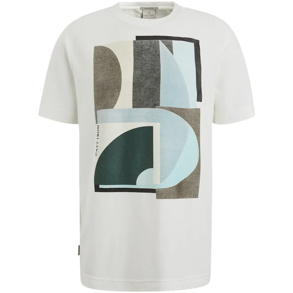 CAST IRON TSHIRT CTSS2409592  7002 SNOW WHITE