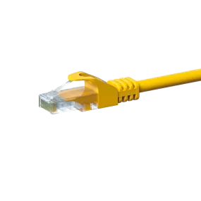 CAT5e UTP patchkabel 15m geel  - CCA