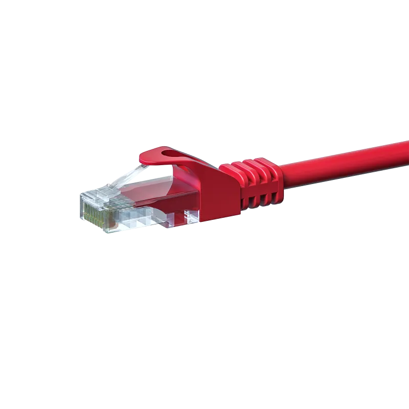 CAT5E UTP PATCHKABEL 2M ROOD   CCA