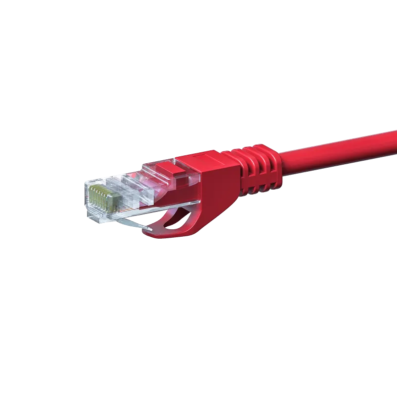 CAT5E UTP PATCHKABEL 2M ROOD   CCA