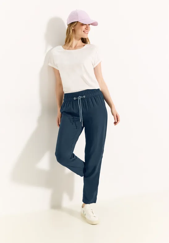 CECIL Comfortabele loose fit broek 