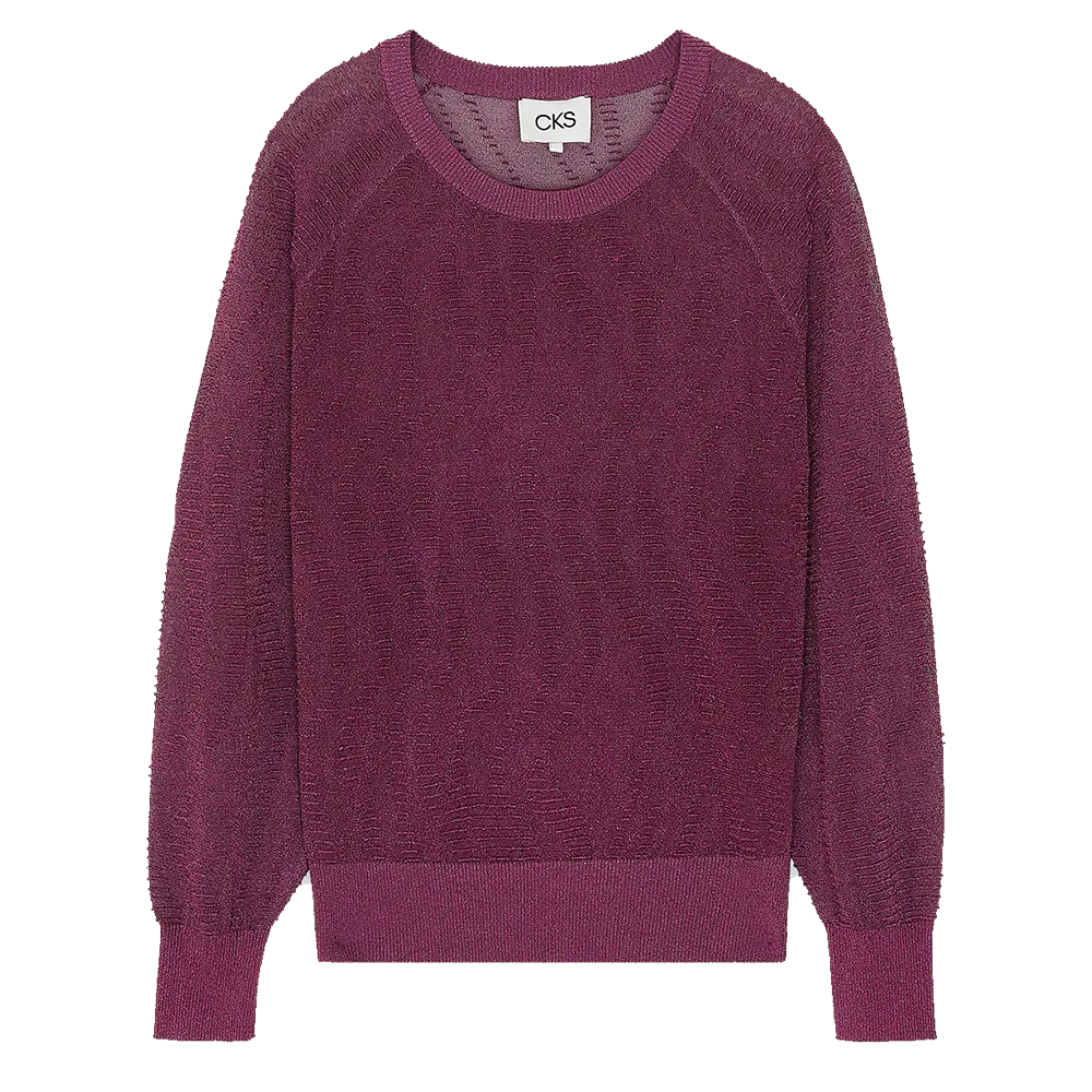   CKS Petrol Knit Paars KL