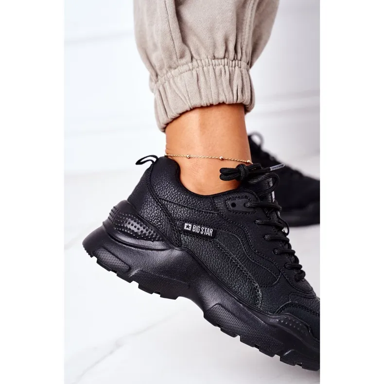 Dames Sportschoenen Big Star Zwart EE274462