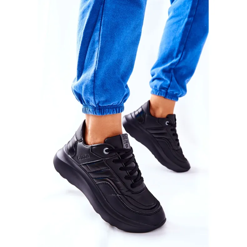 Dames sportschoenen Memory Foam Big Star II274332 Zwart