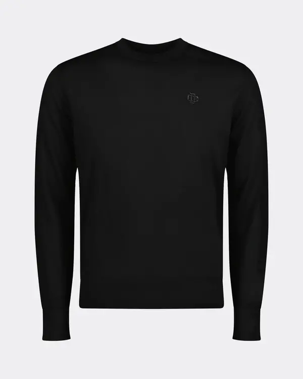 DC Crewneck Zwart