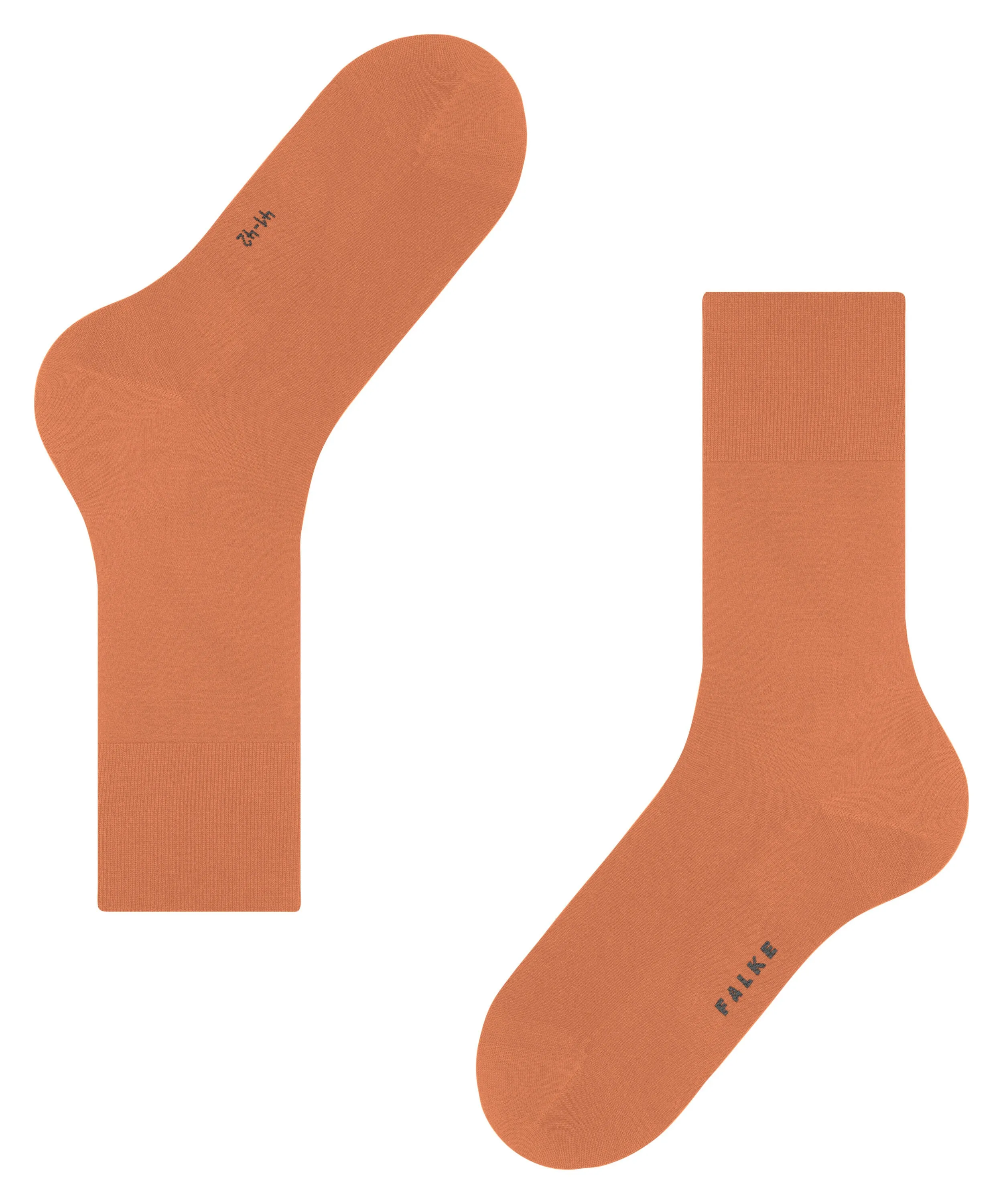 FALKE ClimaWool herensokken, oranje (tandoori)