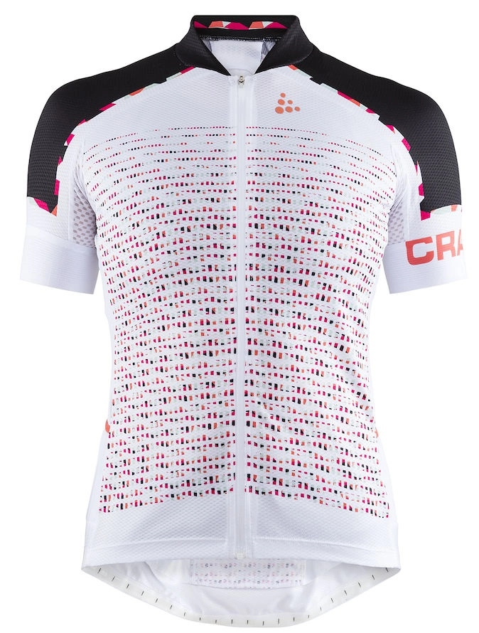 Fietsshirt Craft Women Empress Jersey SS White Boost