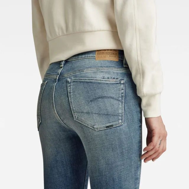 GSTAR 3301 SKINNY WMN FADED BLUE