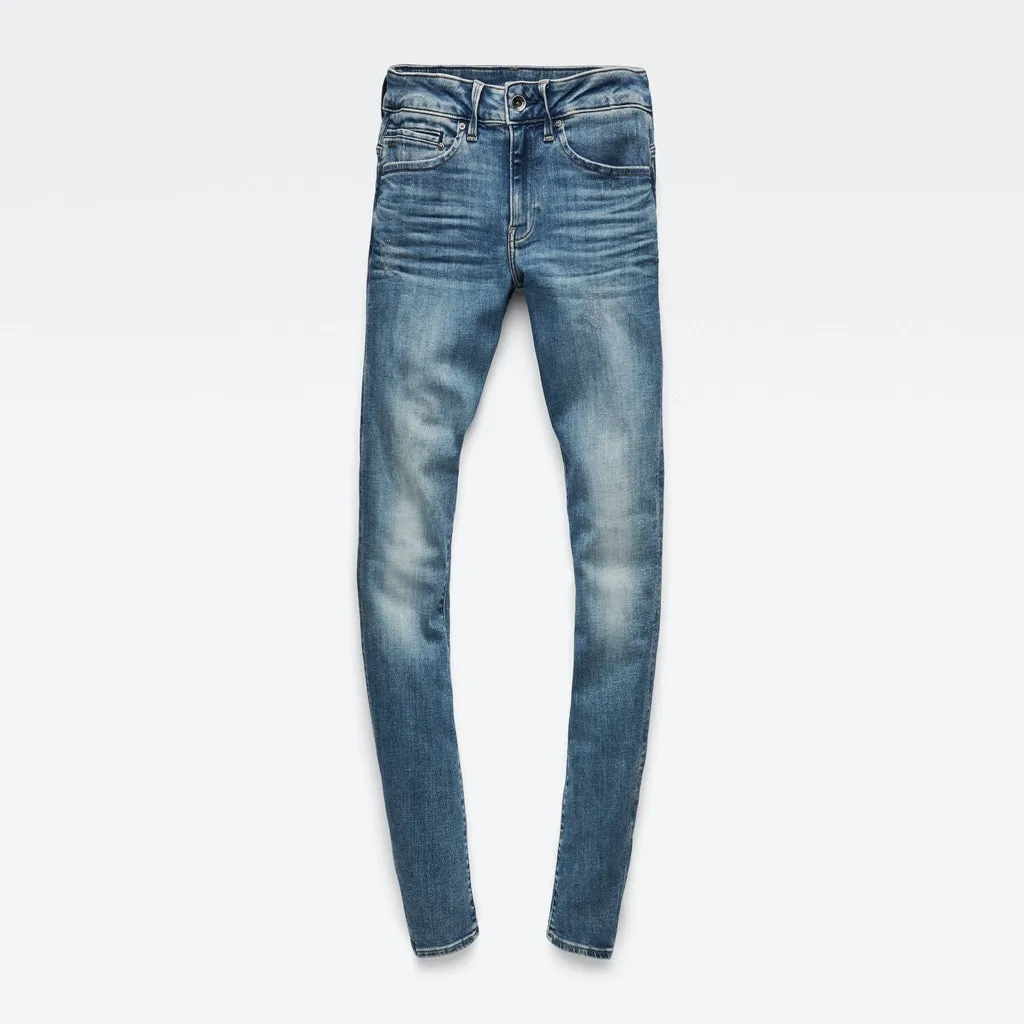 GSTAR MIDGE ZIP SKINNY WMN