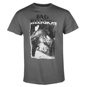Heren T-shirt Bad Religion - (Leather Jacket) - Charcoal - KINGS ROAD
