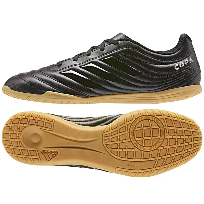 Indoorschoenen adidas Copa 19.4 In M F35485 zwart zwart
