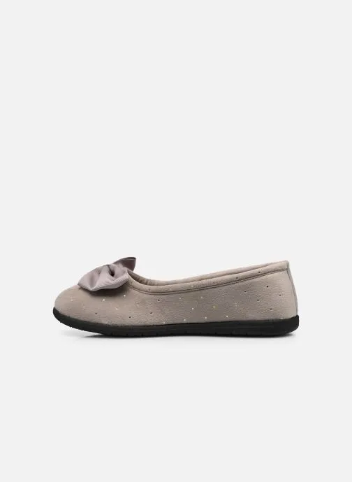     ISOTONER BALLERINE ERGONOMIQUE EVERYWEAR MICROVELOURS – NœU  GRIJS   