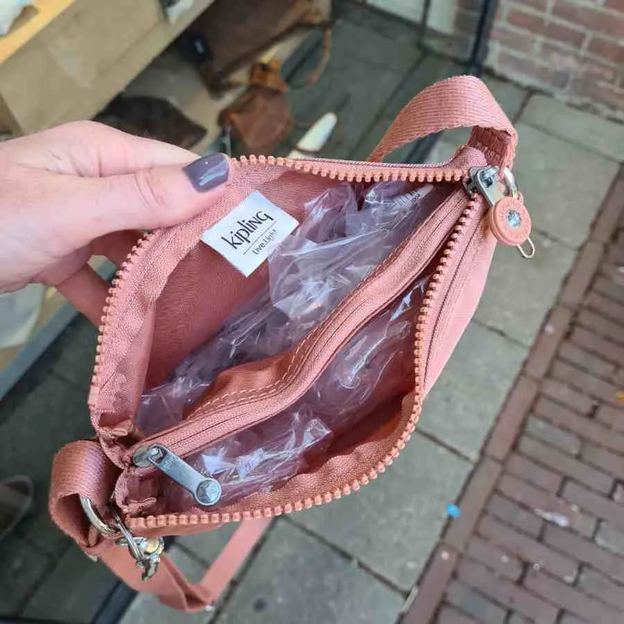 Kipling klein tasje Creativity XB Warm Rose