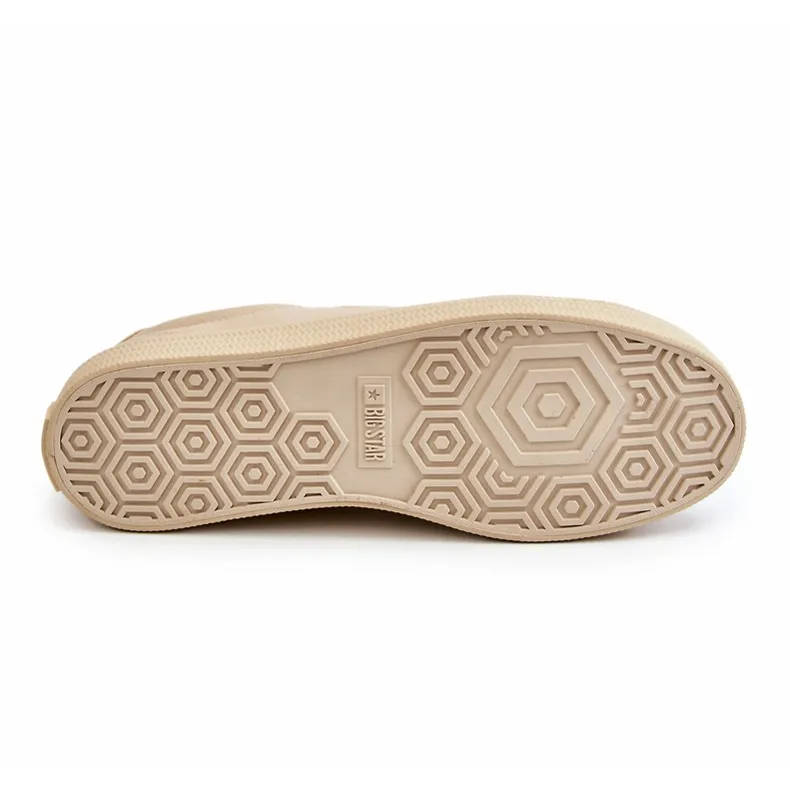 Klassieke Lage Sneakers Big Star LL274094 Beige