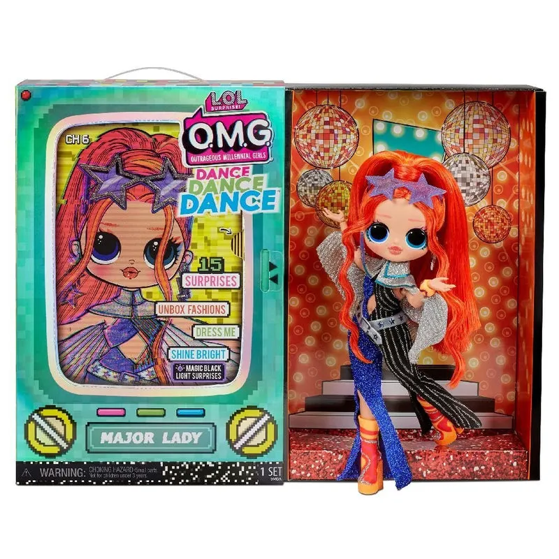 L.O.L. Surprise O.M.G. Dance Major Lady + 15 Verrassingen