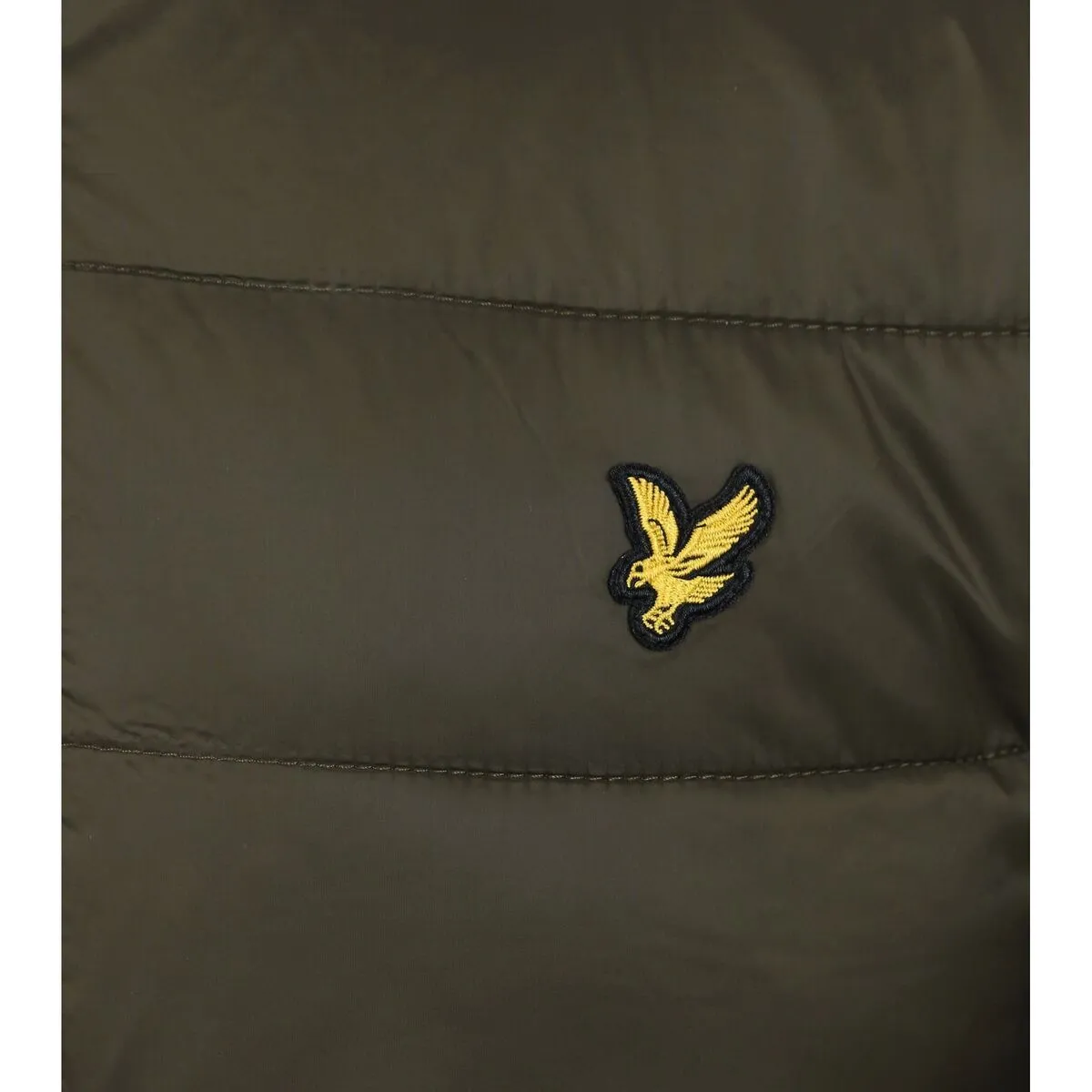 Lyle & Scott Baffle Jas Donkergroen