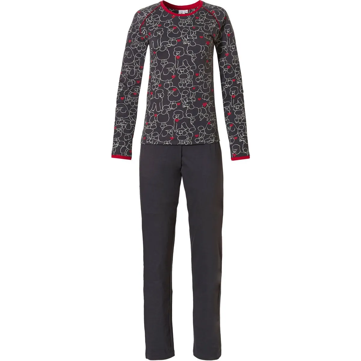 Meisjes pyjama hondjes Rebelle
