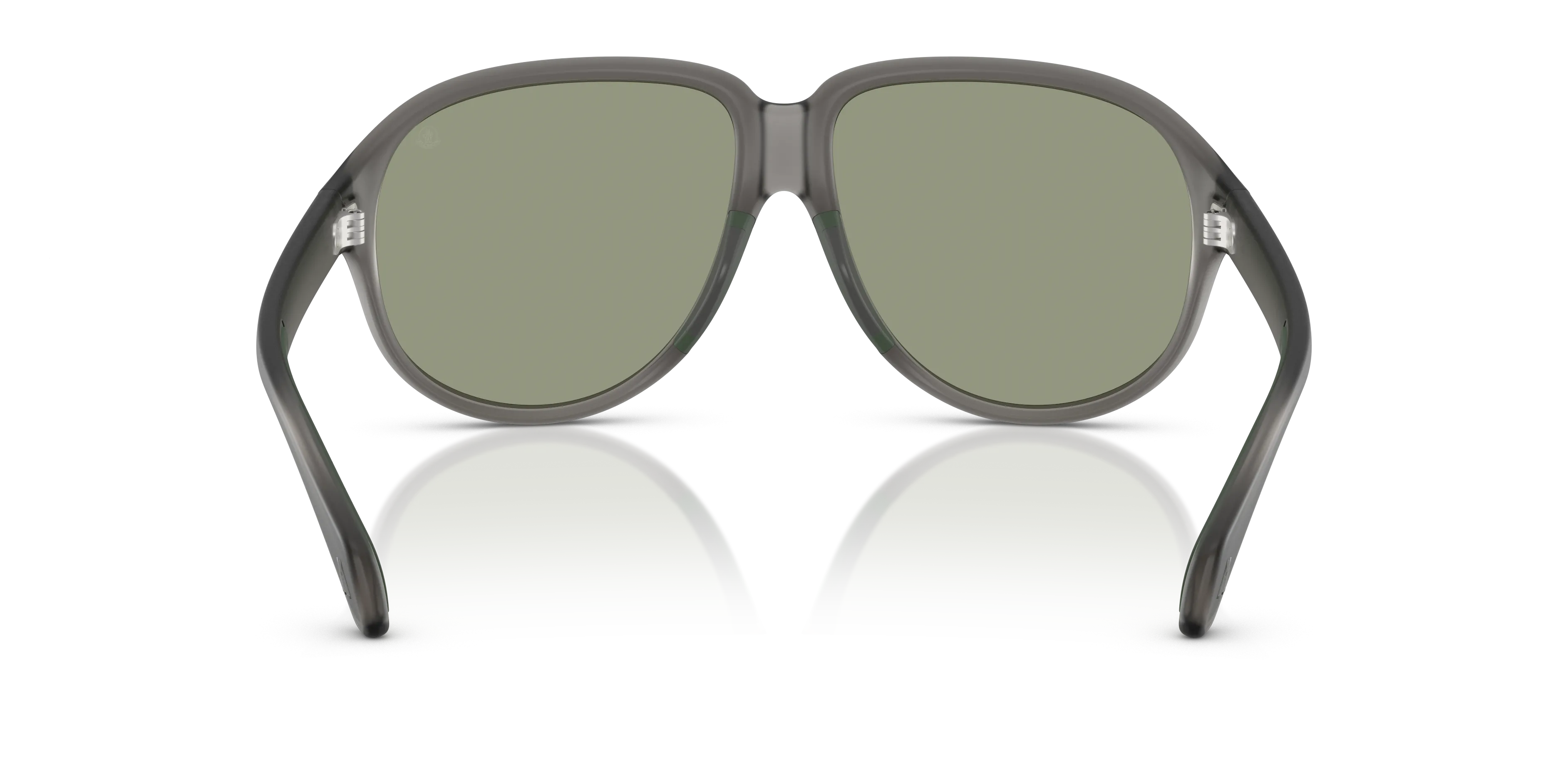 MONCLER ME8001 HALCYONNE L (60  14)  WITH GROEN LENSES AND GRIJS FRAME