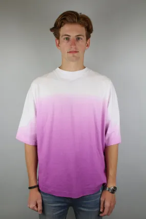Palm Angels Gradient Overlogo T-Shirt 'Purple/White'