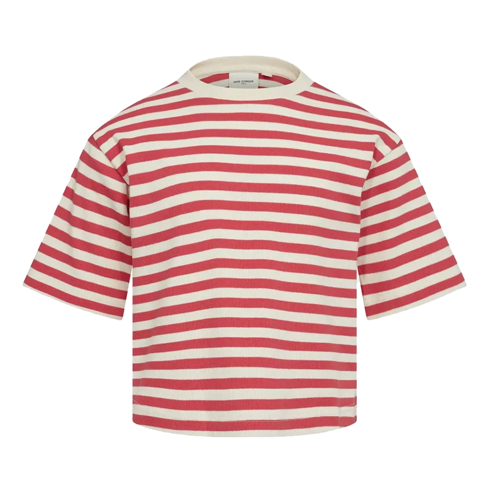   PETIT SOFIE SCHNOOR TSHIRT STRIPES ROOD KL