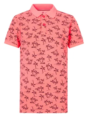 Petrol Boys Palm Polo Short Sleeve