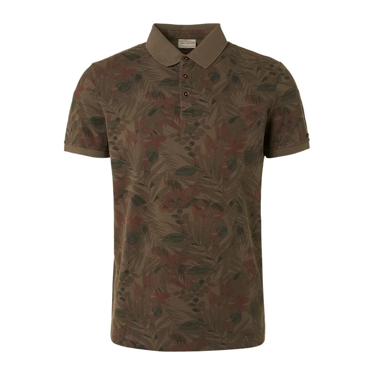 Polo Print Army Groen