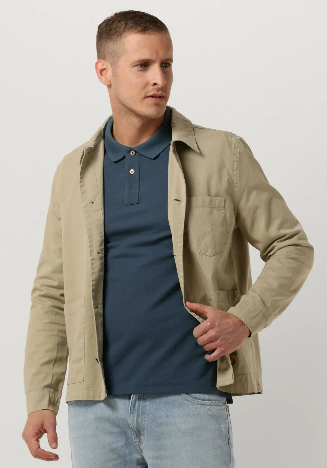 PS PAUL SMITH Heren Jassen Mens Jacket Bs Zebra Beige