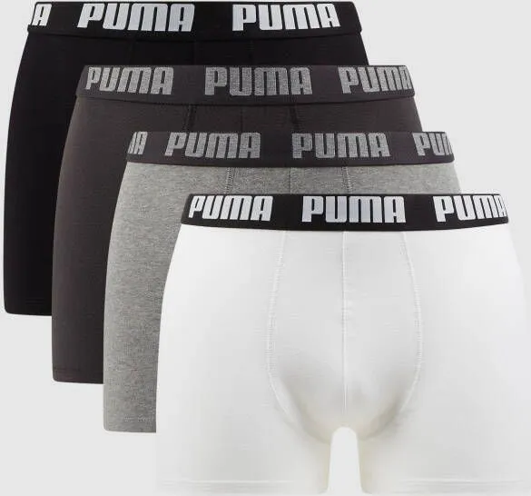 PUMA BOXERSHORT MET BREDE LOGOWEEFBAND (SET VAN 2)