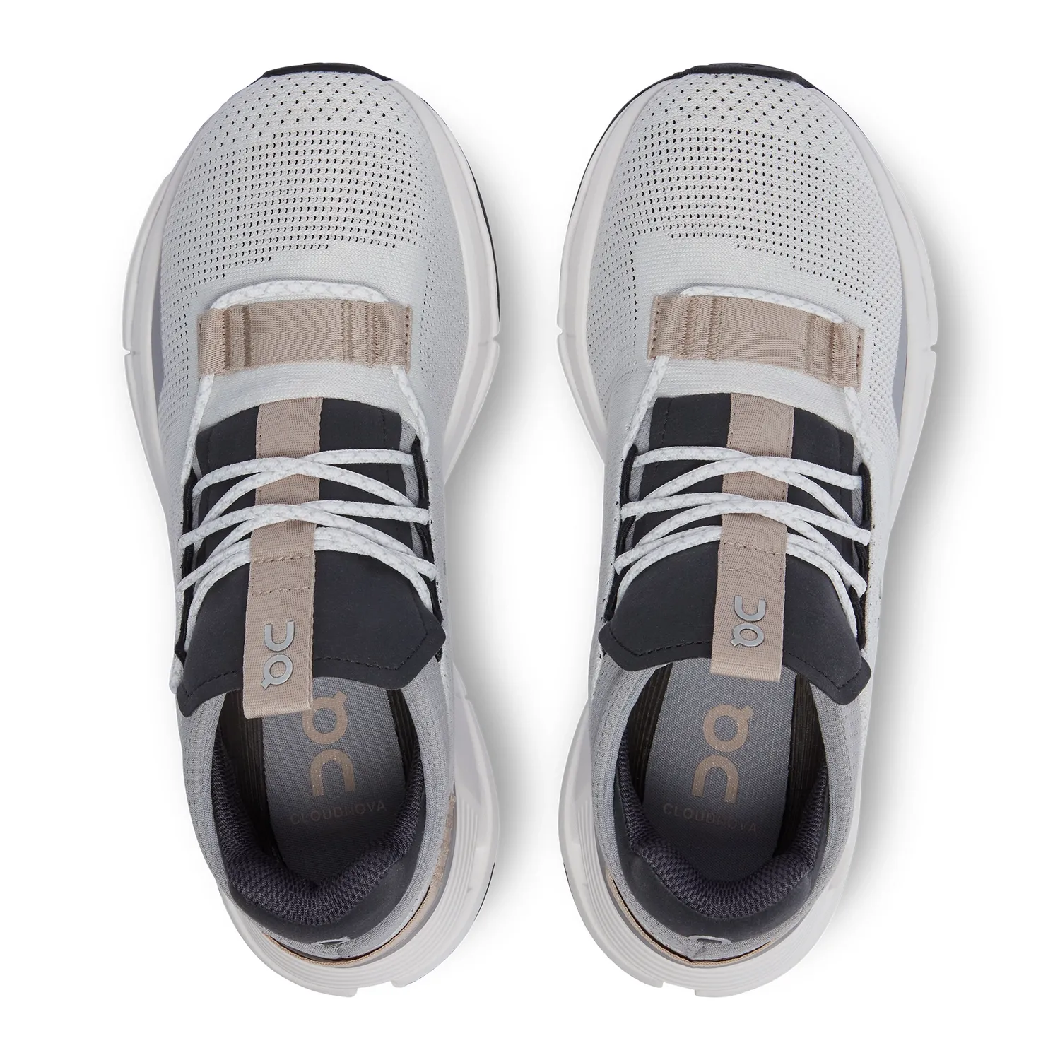 Sneaker On Running Women Cloudnova White Sand