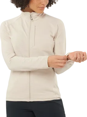 Sweatshirt Salomon ESSENTIAL LIGHTWARM FZ W