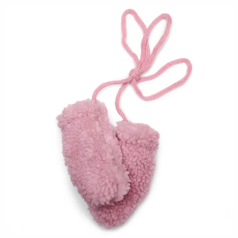 Teddy Handschoenen Roze
