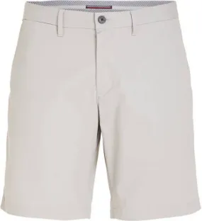 Tommy Hilfiger Witte Shorts Effen Katoen NorHeren Pasvorm White Heren