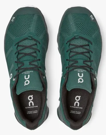 Trailrunning Schoen On Running Men Cloudventure Evergreen White