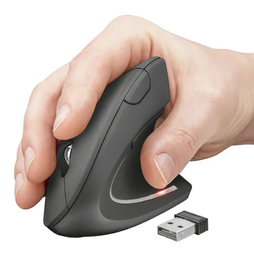 Trust Verto Draadloze Ergonomische Muis