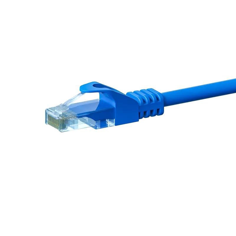 UTP CAT5E PATCHKABEL 2M BLAUW  100% KOPER