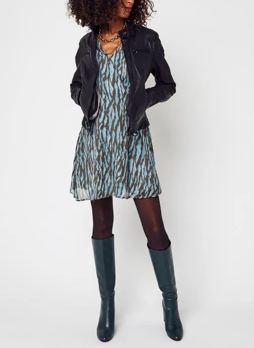      VILA VIETIENNE L/S SLEEVE SHORT DRESS/C22  BRUIN   