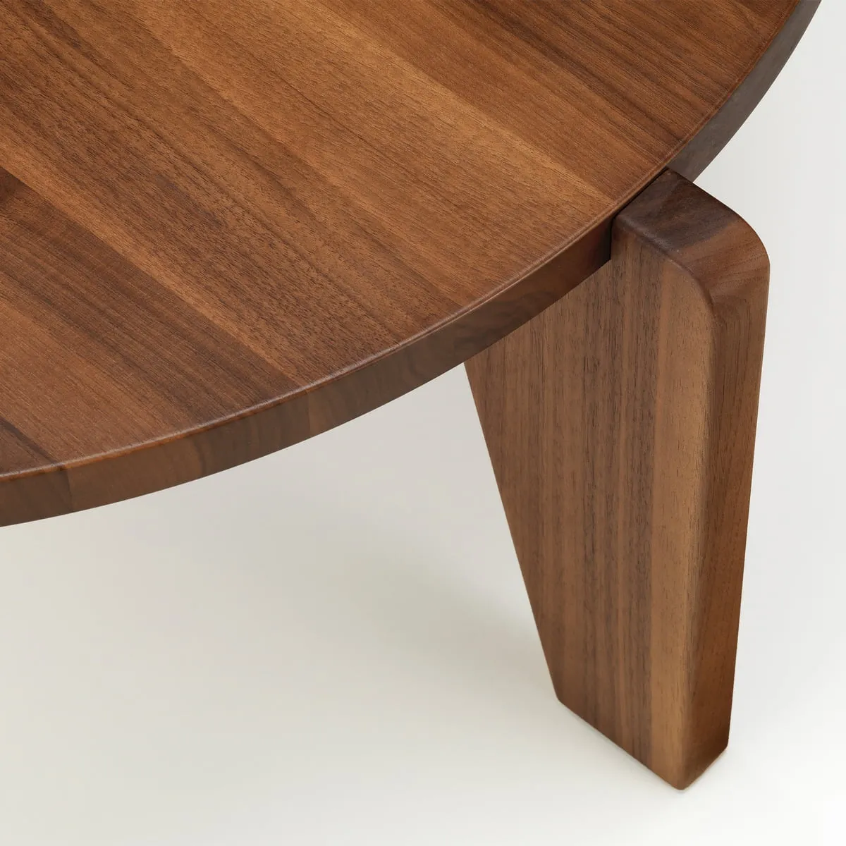 VITRA  GUéRIDON BAS COUCHTISCH, EICHE NATUR MASSIV GEöLT