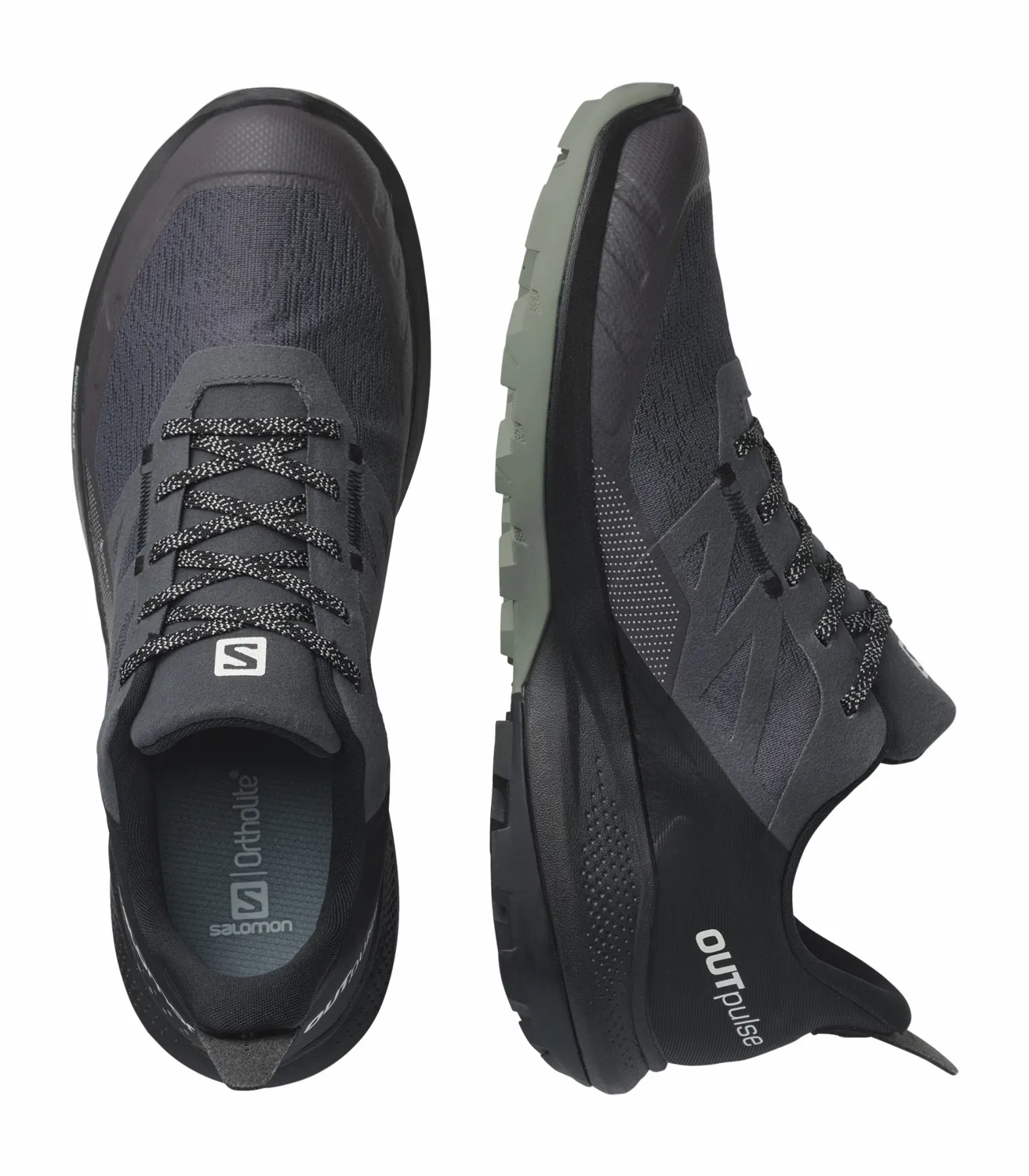 Wandelschoen Salomon Men OUTpulse GTX Magnet Black Wrought Iron